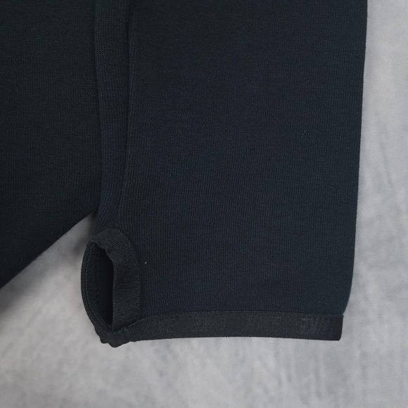 Nike Tech Fleece Half Zip Sweatshirt Womens Small Black Running Top Thumb Hole - Picture 9 of 16